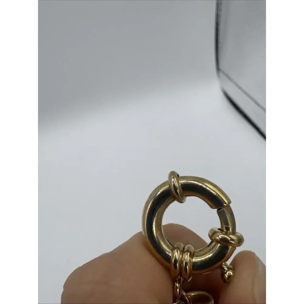 Miss Tina Taste of Couture Gold Bracelet with TM Circular Monogram